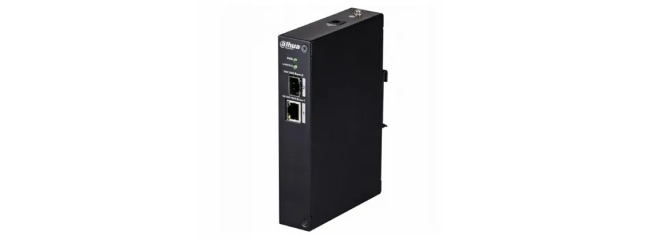 Промышленный гигабитный медиаконвертер Dahua DH-PFS3102-1T для оптики и меди