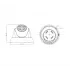 Видеокамера DAHUA DH-HAC-HDW1100SP-0600B Видеокамера DAHUA DH-HAC-HDW1100SP-0600B