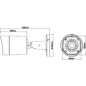 Видеокамера DAHUA DH-HAC-HFW1200RMP-0360B-S3 Видеокамера DAHUA DH-HAC-HFW1200RMP-0360B-S3