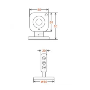 IP-камера DAHUA DH-IPC-C10P IP-камера DAHUA DH-IPC-C10P