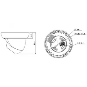 IP-камера DAHUA DH-IPC-HDW1000SP-0360B IP-камера DAHUA DH-IPC-HDW1000SP-0360B