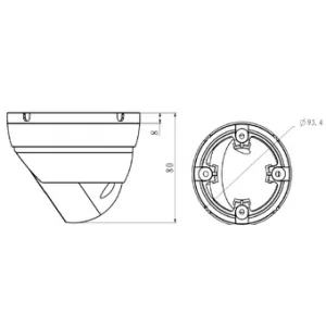 IP-камера DAHUA DH-IPC-HDW4421MP-0600B IP-камера DAHUA DH-IPC-HDW4421MP-0600B