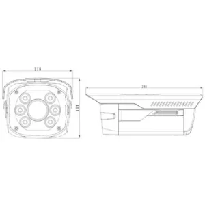 IP-камера DAHUA DH-IPC-HFW5200P-IRA IP-камера DAHUA DH-IPC-HFW5200P-IRA