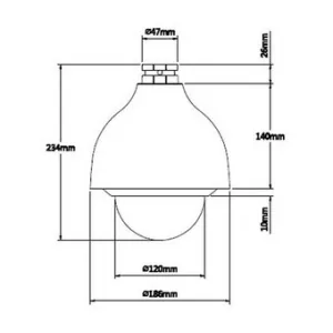IP-камера DAHUA DH-SD40212T-HN-S2 IP-камера DAHUA DH-SD40212T-HN-S2