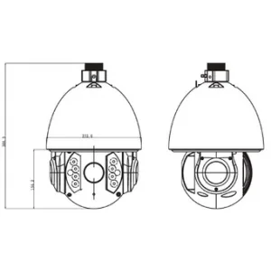 Видеокамера DAHUA DH-SD6A230I-HC Видеокамера DAHUA DH-SD6A230I-HC