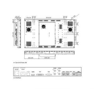 Монитор DAHUA DHL460UCH-ES Монитор DAHUA DHL460UCH-ES